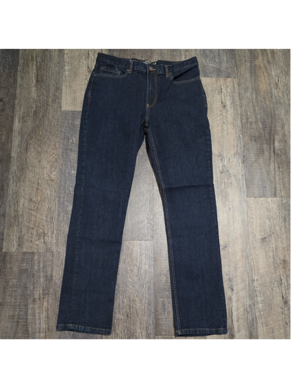 DC Jeans Men's Loose Fit Straight-Leg Size 34x34 Dark Wash